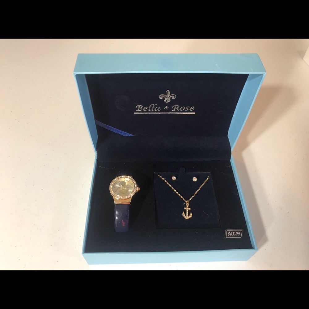 Bella & Rose Anchor 3 Piece Set NIB